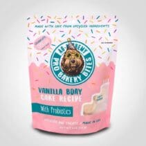 Pro Bakery Dog Bites Vanilla Bday Cake with Probiotics 6oz - 12 PACK (47504)