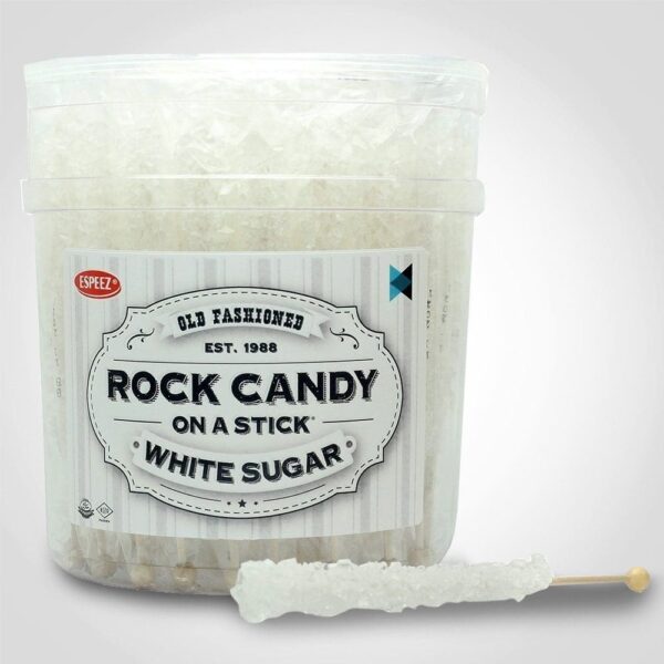 Rock Candy Tub White/Natural 36 Sticks (49487)